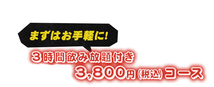 全6品 3,100円コース